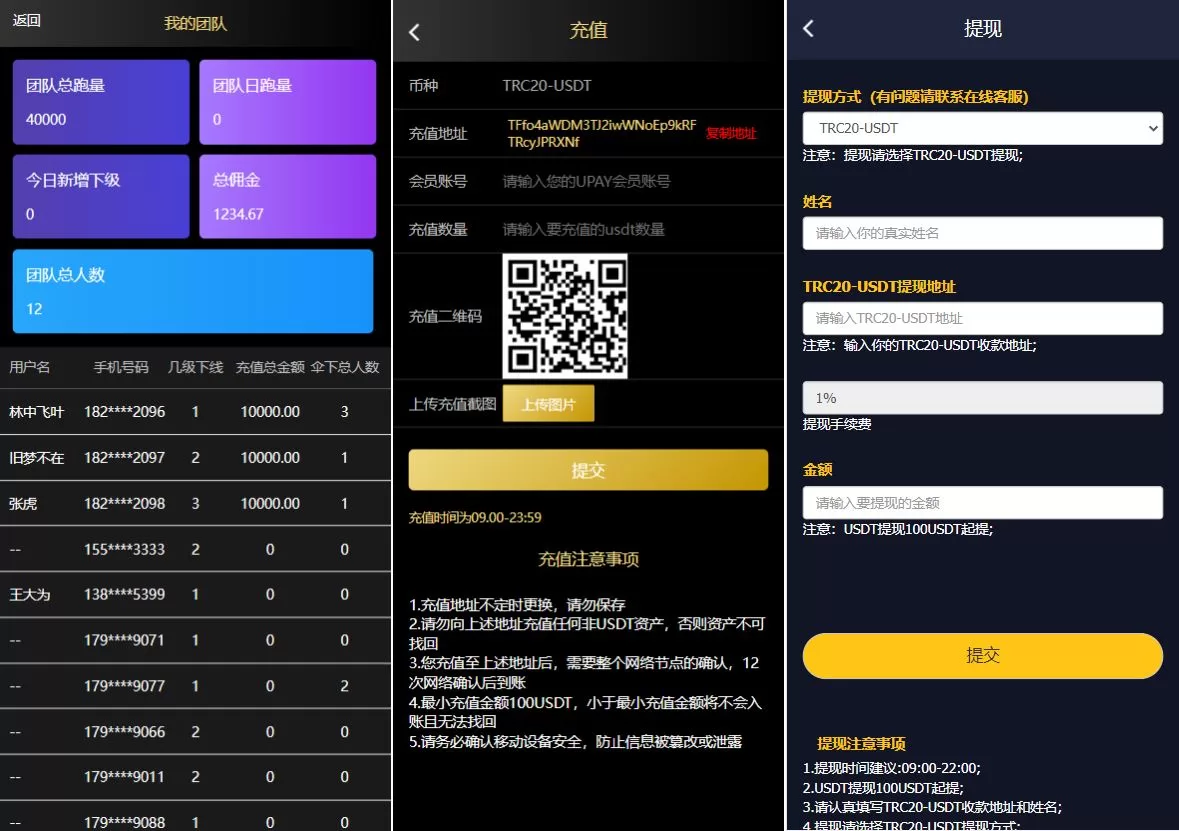 图片[2]-二开版USDT抢单系统 - 自动匹配订单，USDT跑分系统，高效安全的数字货币交易解决方案 - 海外源码商-海外源码商
