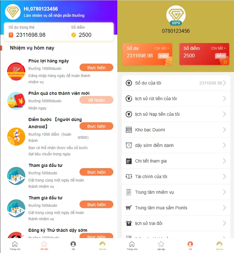 图片[6]-越南版投资理财系统源码——袋鼠金融众筹、积分商城与早起打卡激励 - 海外源码商-海外源码商