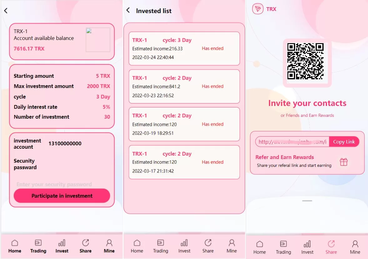 图片[3]-多语言TRX/USDT钱包理财系统源码——区块链算力矿池与DeFi流动性分红平台 - 海外源码商-海外源码商