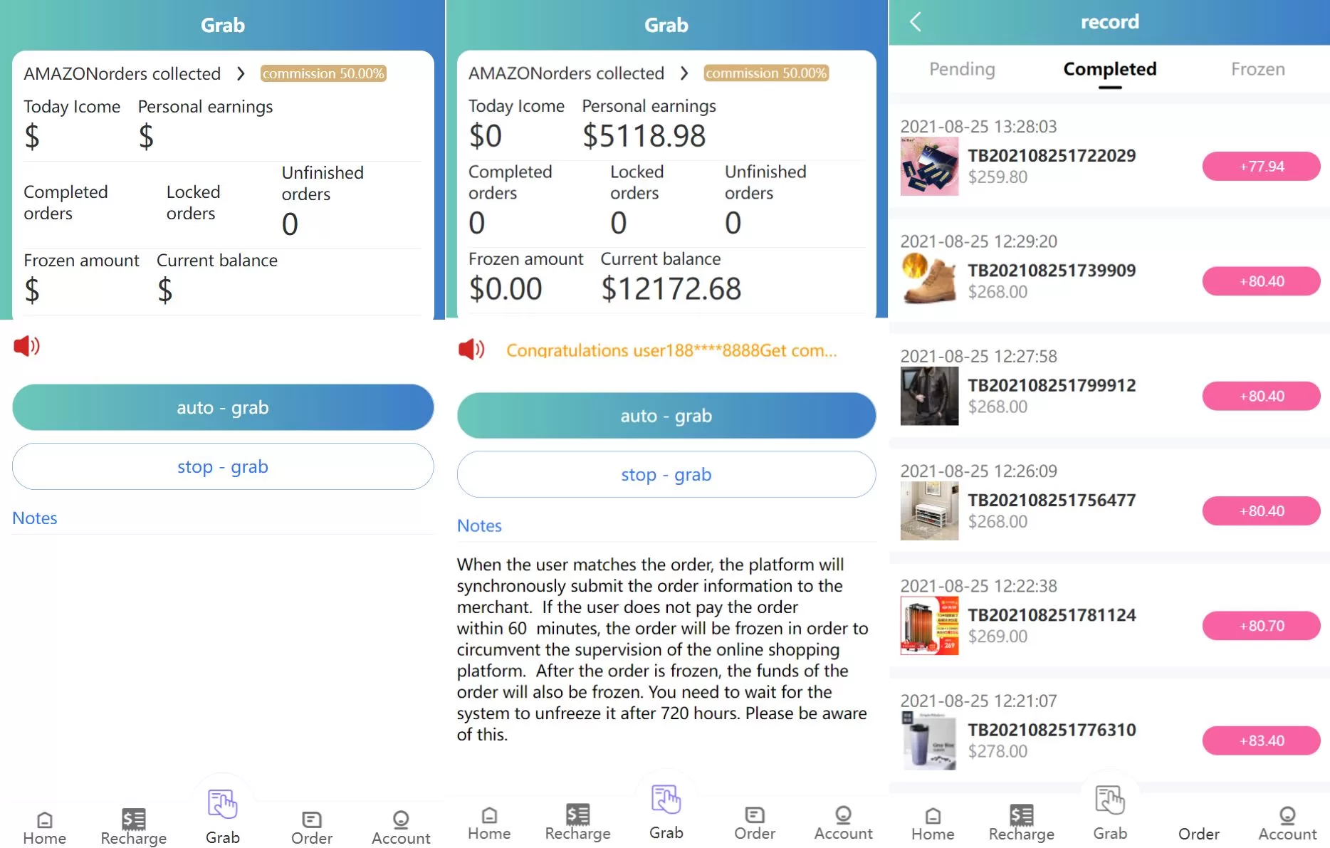 图片[3]-VUE版嗨淘抢单系统源码——多语言订单匹配+海外抢单刷单平台 - 海外源码商-海外源码商