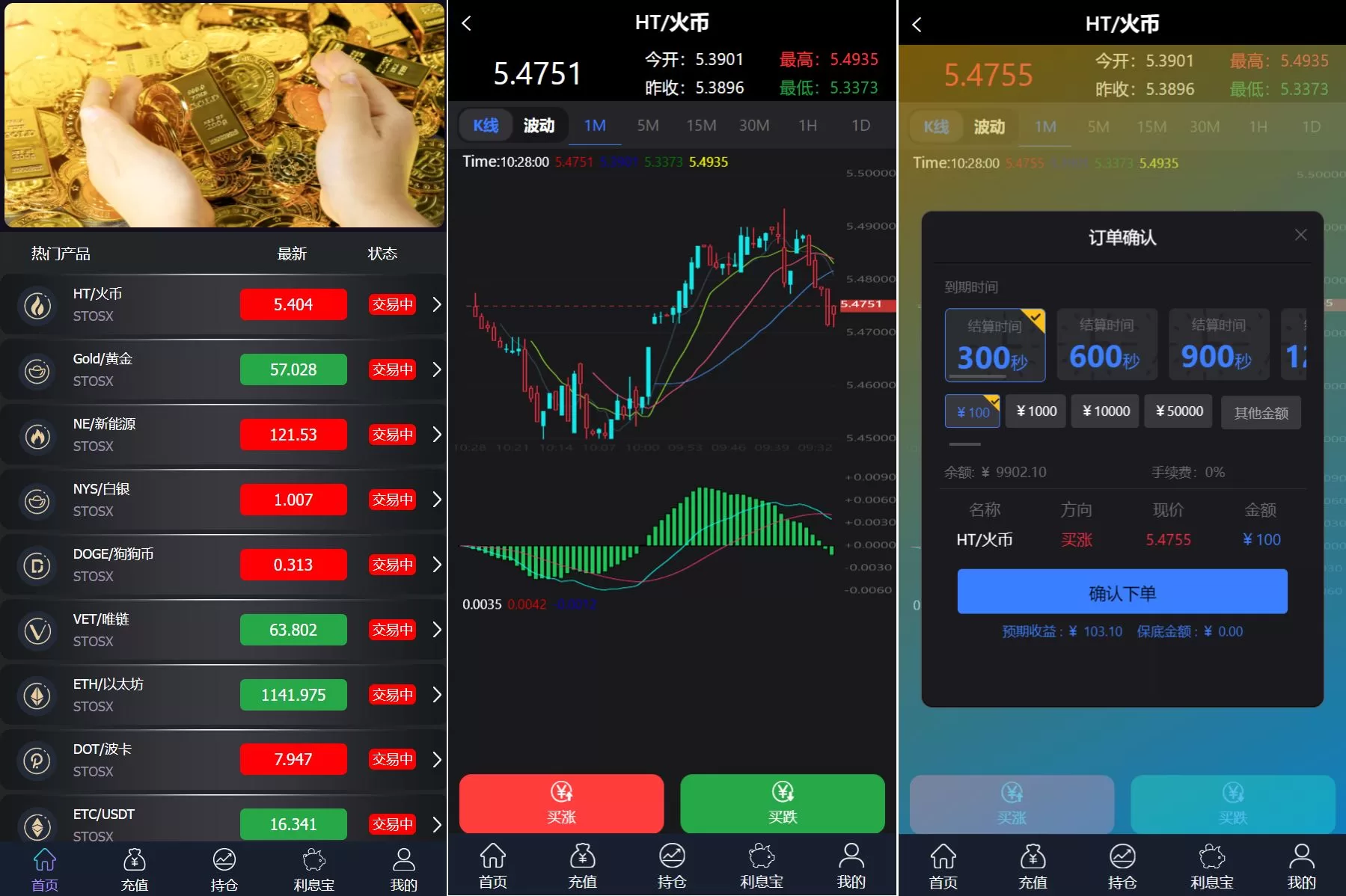 新框架全新修复版微交易系统源码——虚拟币理财+微盘交易+K线优化 - 海外源码商-海外源码商