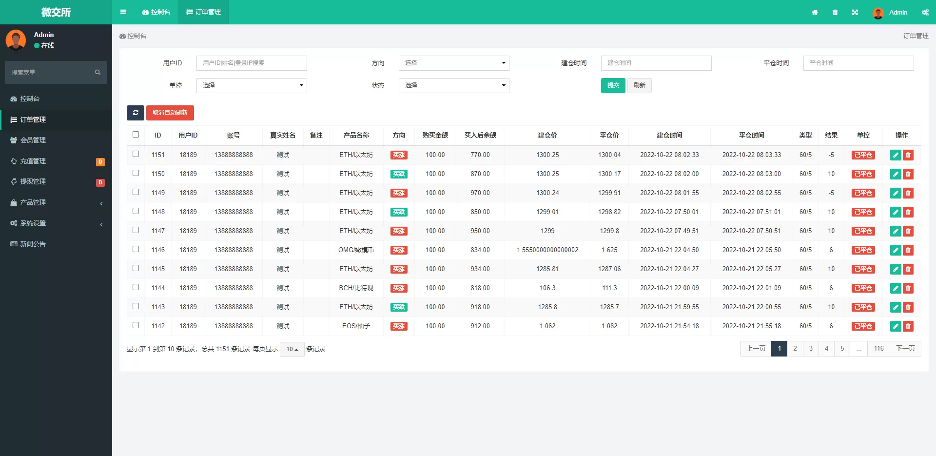 图片[6]-全新K线无差异版/双语言FastAdmin外汇微盘系统源码/USDT支付 - 海外源码商-海外源码商