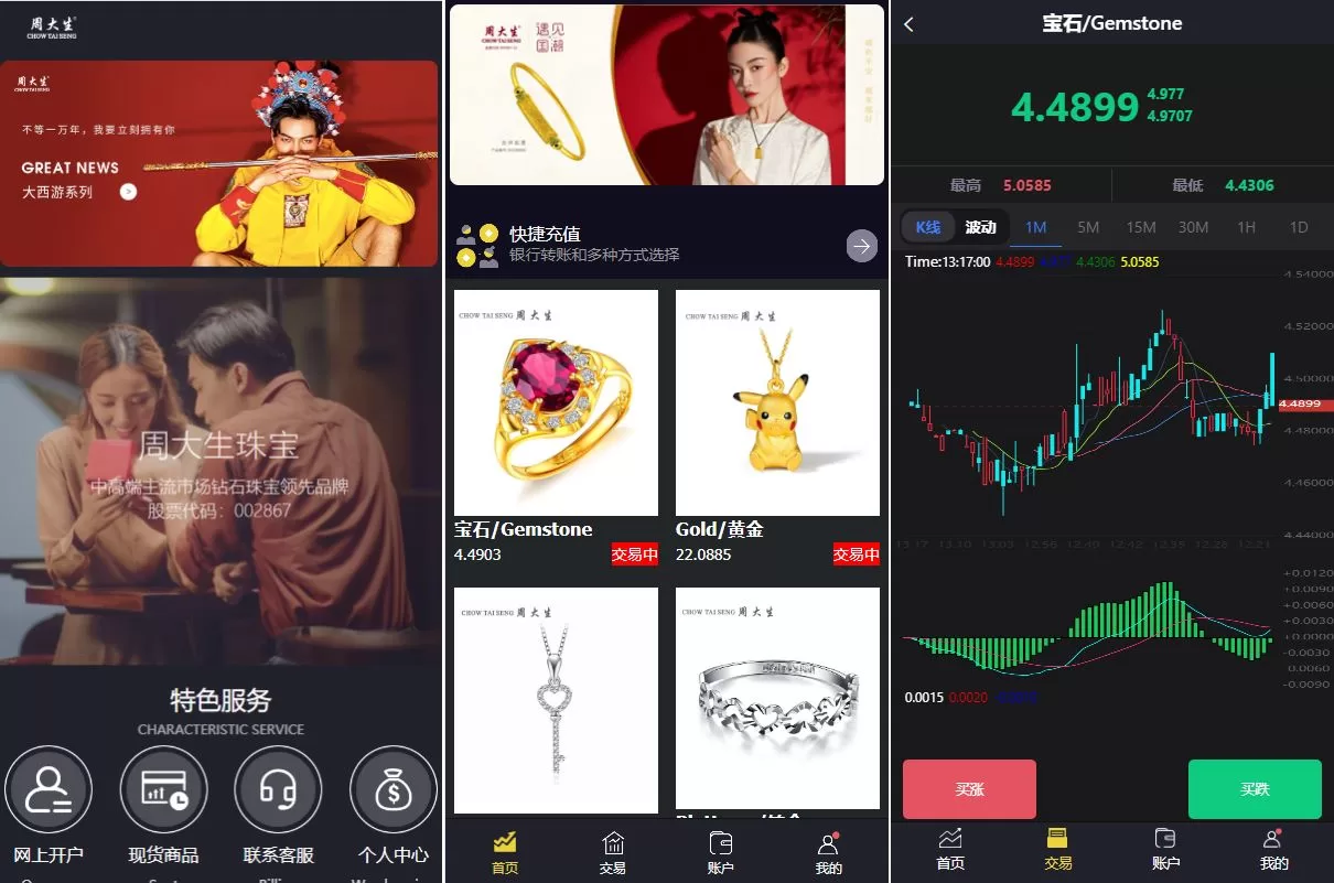 二开版微交易系统/贵金属交易平台/微盘交易系统源码 - 海外源码商-海外源码商