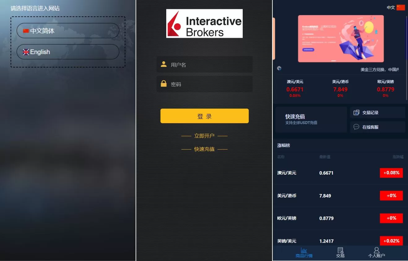 新版双语言汇汇通系统/代理后台/外汇虚拟币微盘/微交易系统源码 - 海外源码商-海外源码商