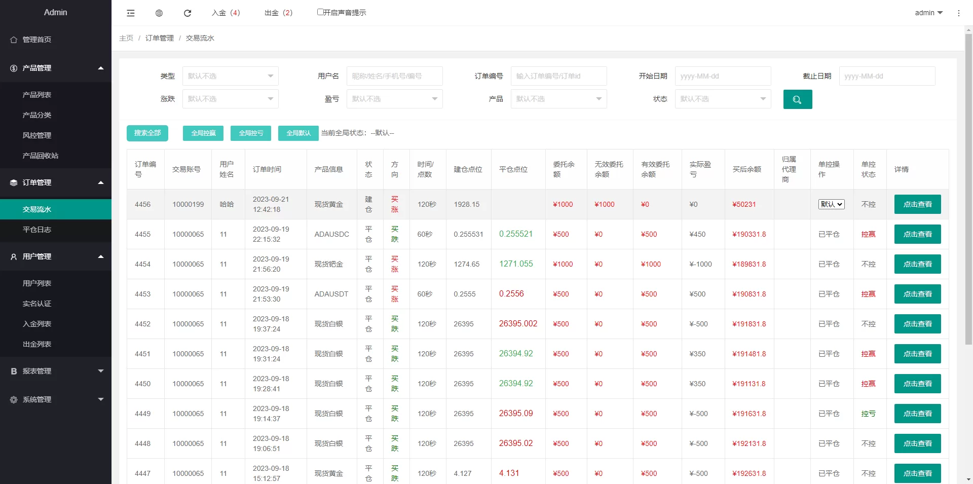 图片[8]-运营版微盘系统/期货黄金白银交易/微交易源码/代理后台源码 - 海外源码商-海外源码商