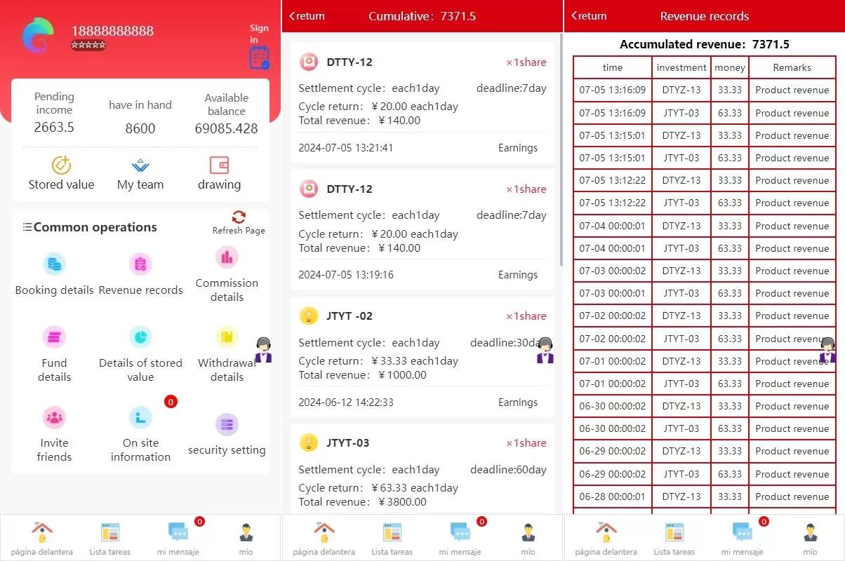 图片[3]-多语言投资众筹理财系统/三级分销/签到任务源码 - 海外源码商-海外源码商