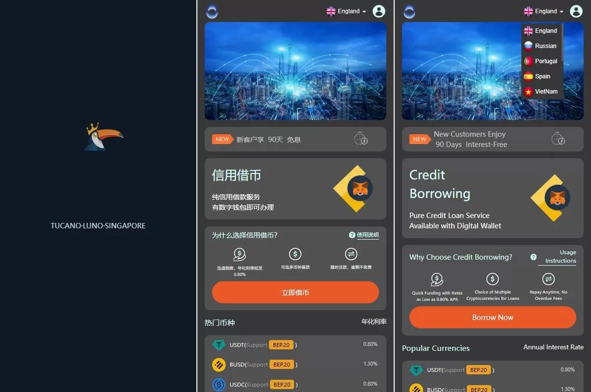 多语言USDT借贷系统源码/借币贷款/套路贷/前端HTML - 海外源码商-海外源码商