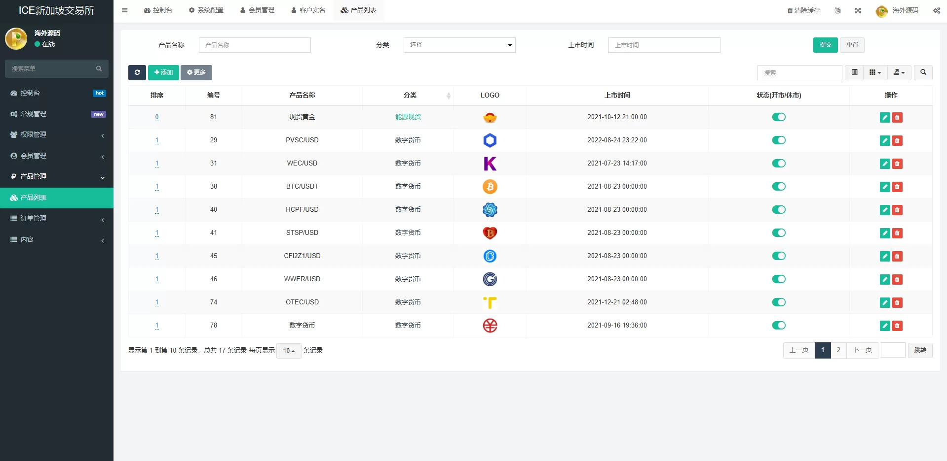 图片[9]-海外微交易系统 | 虚拟币&黄金期货微盘 | 多语言秒合约微盘【源码】 - 海外源码商-海外源码商
