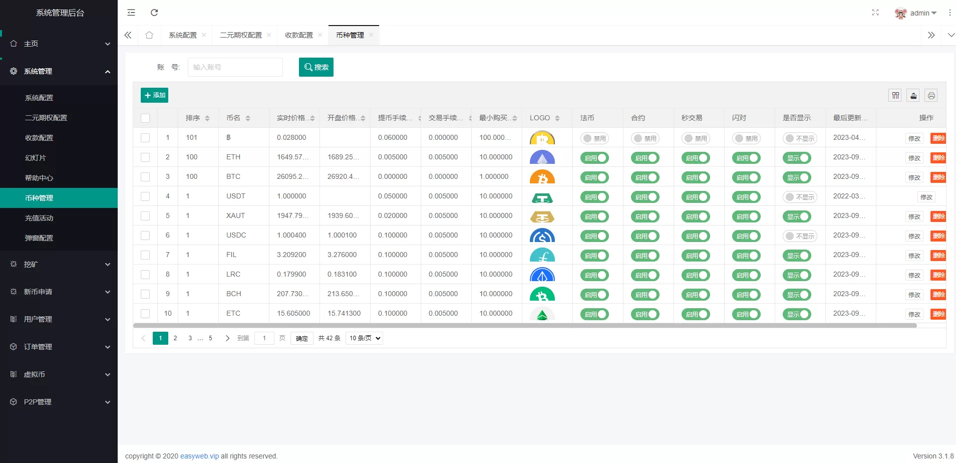 图片[12]-新版多语言交易所系统/秒合约币币交易/P2P理财派单抢单源码 - 海外源码商-海外源码商