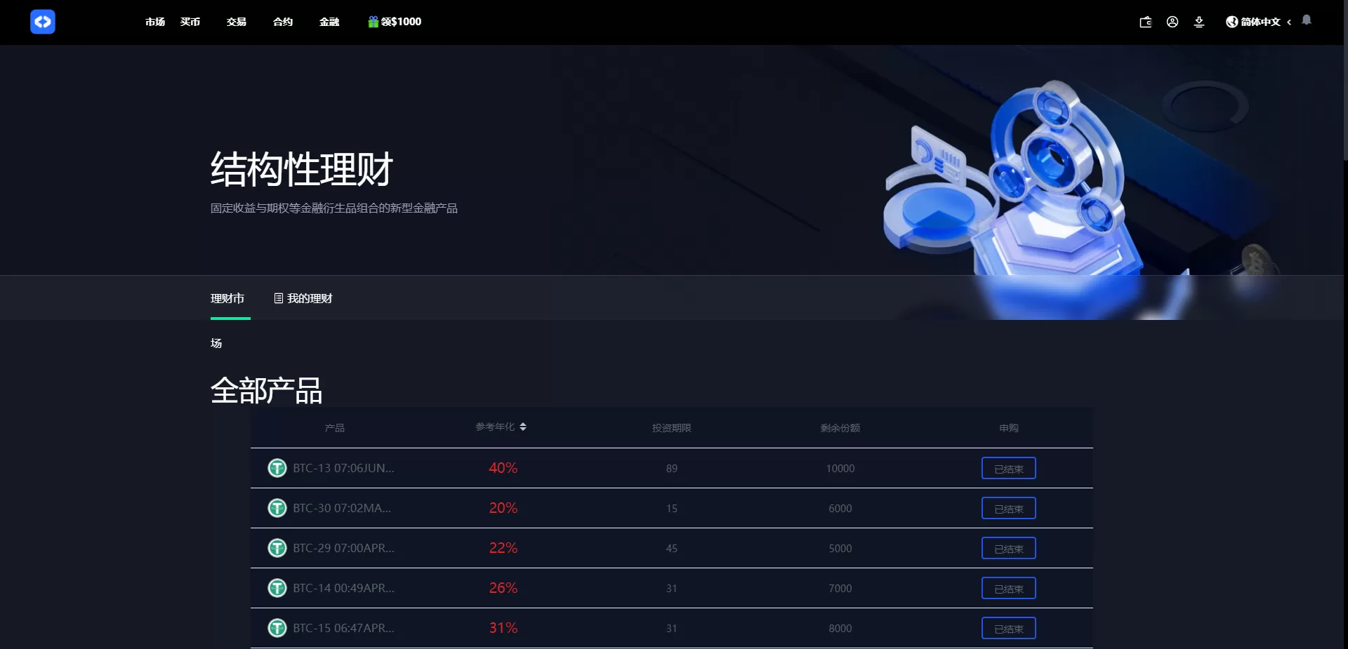 图片[13]-全开源区块链交易所系统/币币期权交易/IEO/跟单/锁仓理财源码 - 海外源码商-海外源码商