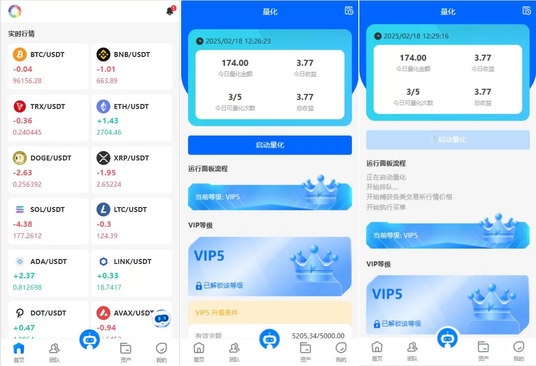 图片[2]-海外虚拟币量化交易系统/多语言量化/USDT自动充值源码 - 海外源码商-海外源码商