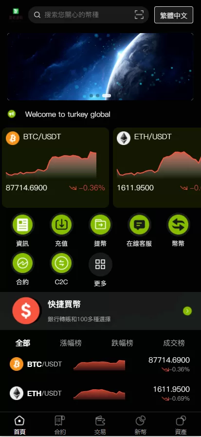 图片[17]-多语言最新UI交易所程序源码/合约/秒合约/币币/新币/全开源 - 海外源码商-海外源码商