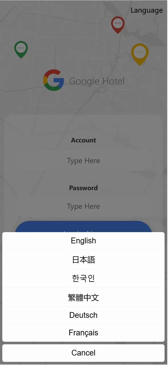 图片[1]-Google多语言酒店任务系统源码/支持卡单连单逻辑/前端uniapp开发 - 海外源码商-海外源码商
