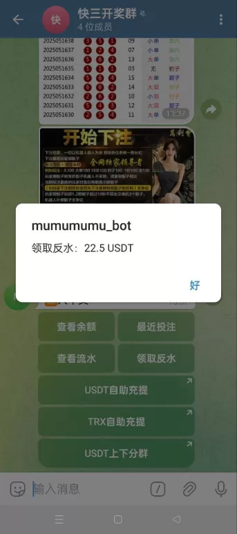 图片[5]-TG骰子快三系统 / 飞机频道玩法 / 手动上下分管理游戏 - 海外源码商-海外源码商