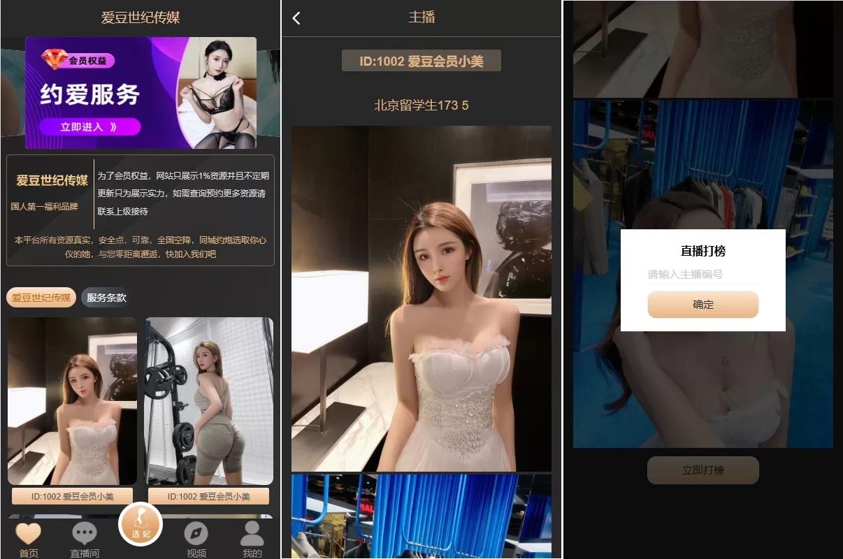黑色空降系统/同城约炮任务/系统彩/前端VUE - 海外源码商-海外源码商