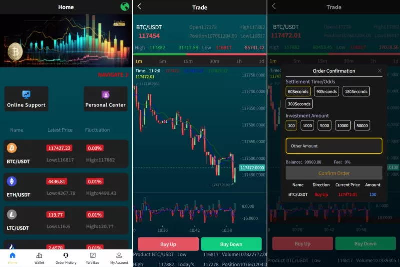 海外微盘系统/多语言虚拟币微交易/伪交易所/实名认证-海外源码商