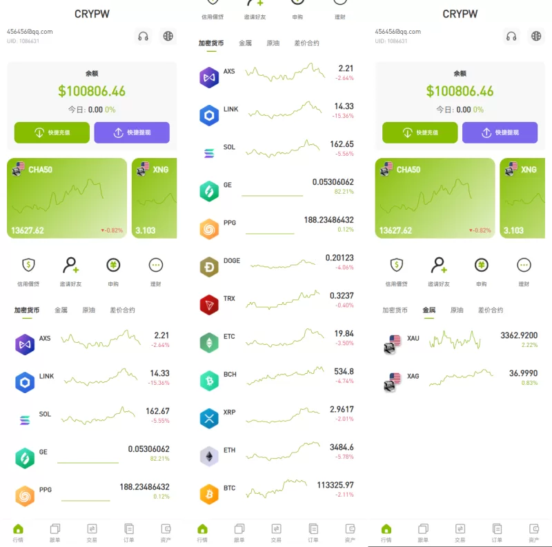 [多语言ST7交易所系统/外汇/虚拟币/跟单/K线控制]-海外源码商