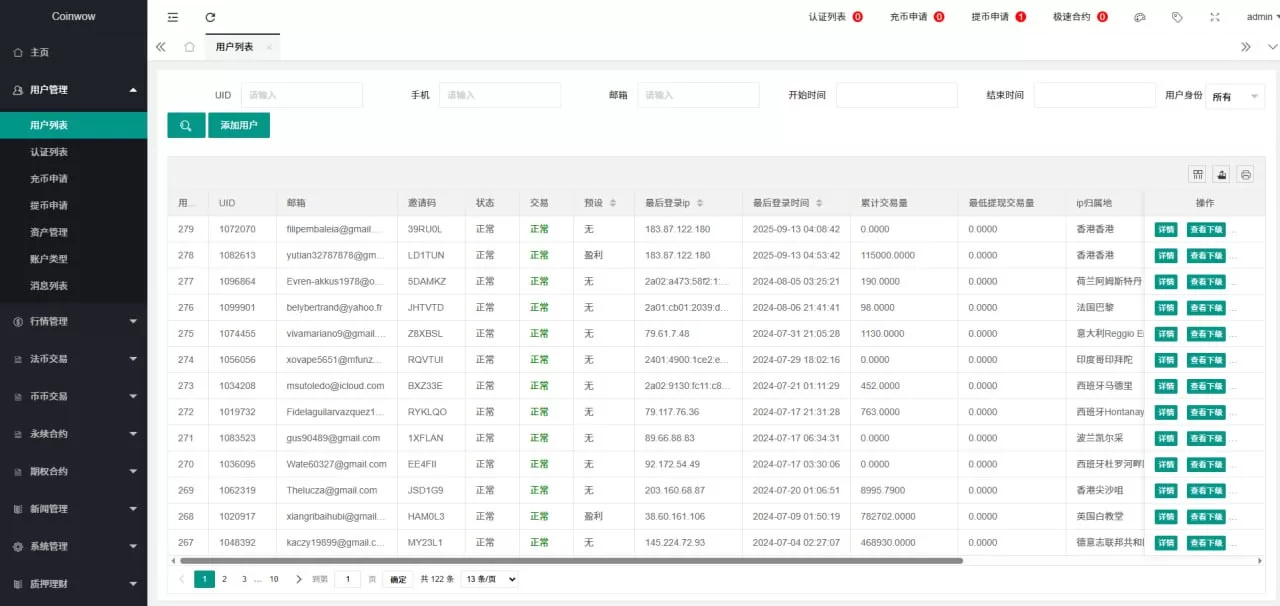 图片[9]-多语言交易所系统%虚拟币外汇交易所源码%期权合约交易 - 海外源码商-海外源码商