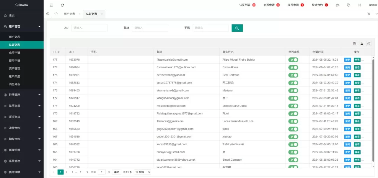 图片[14]-多语言交易所系统%虚拟币外汇交易所源码%期权合约交易 - 海外源码商-海外源码商
