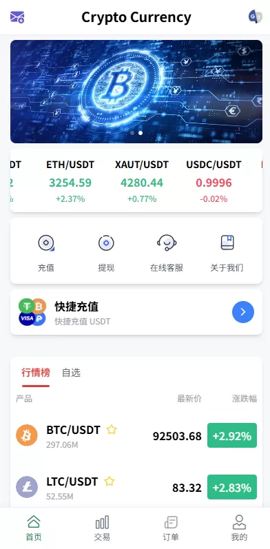 图片[3]-新UI海外微盘系统￥虚拟币秒合约￥多语言时间盘 - 海外源码商-海外源码商