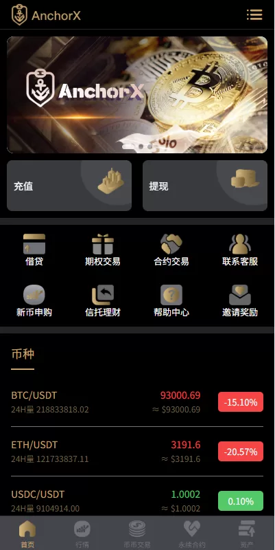 图片[3]-多语言交易所/币币期权/永续合约/申购/C2C/贷款理财 - 海外源码商-海外源码商