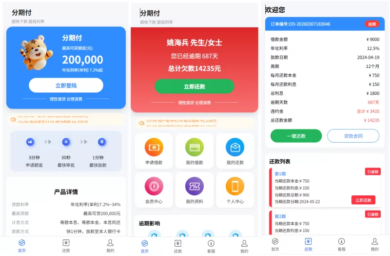 贷款催收系统/小额贷款/贷款逾期催收/java开发-海外源码商