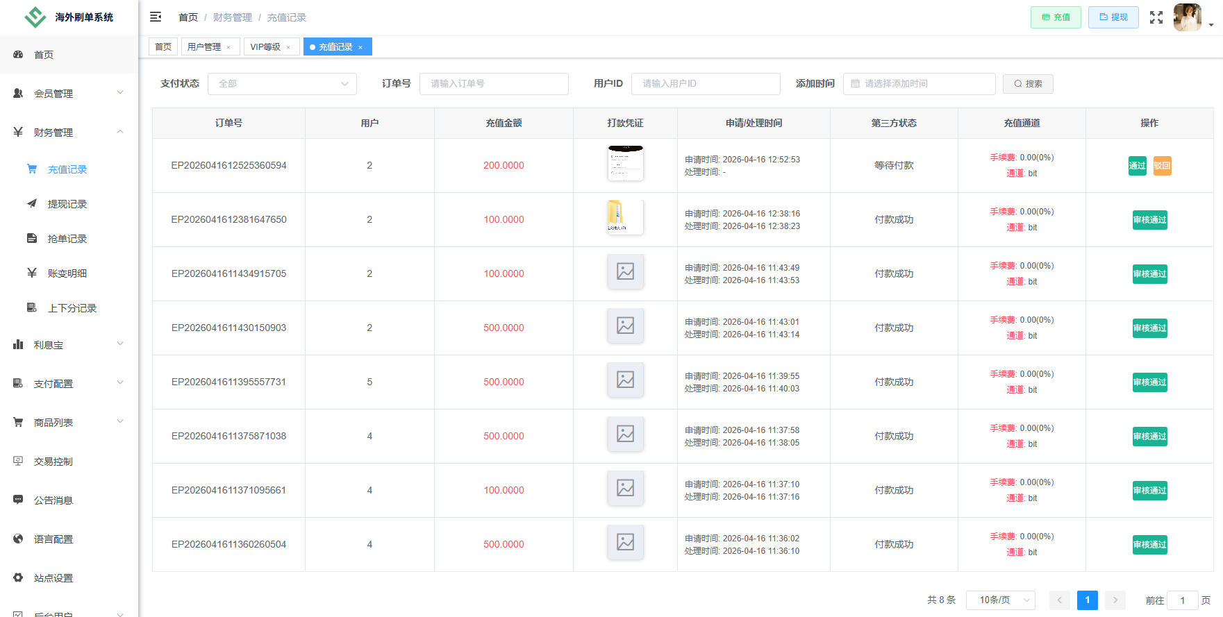 图片[21]-独家JAVA抢单刷单系统/打针派单/连单/重置订单/信用分 - 海外源码商-海外源码商