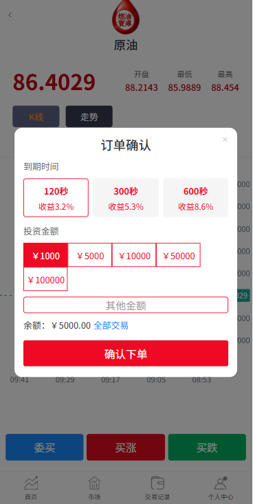 图片[4]-燃油宝微交易系统/能源时间盘/委买微盘/信用分/实名认证 - 海外源码商-海外源码商