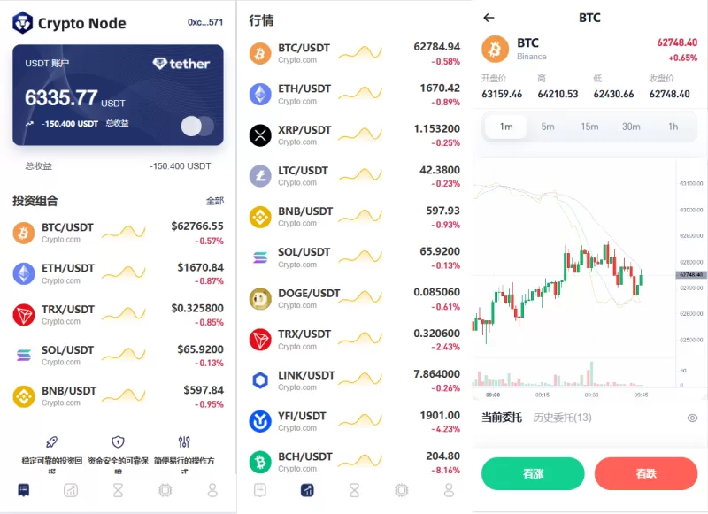 海外DAPP秒合约交易所/Crypto交易所/理财/质押/贷款-海外源码商
