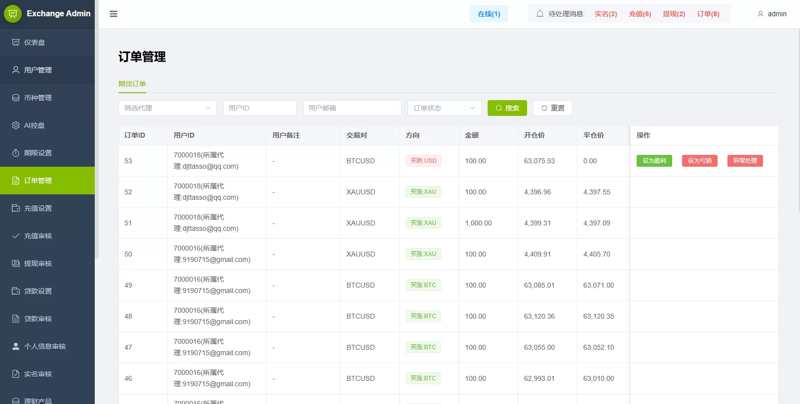图片[20]-海外综合秒合约交易所/美股/外汇/理财/贷款/K线控制 - 海外源码商-海外源码商