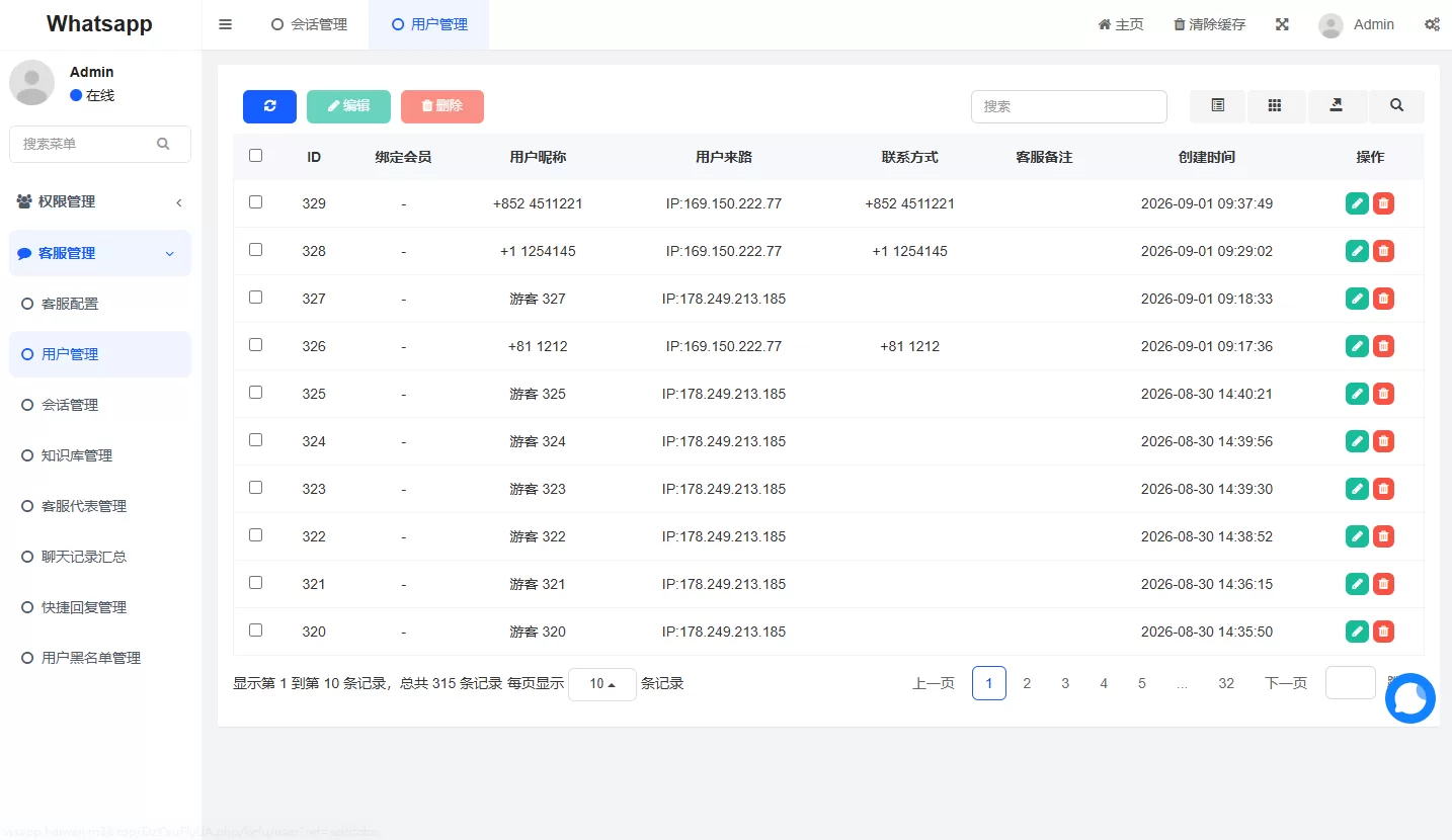 图片[10]-多语言WhatsApp盗号系统/手动上号/客服轮训/前端uniapp - 海外源码商-海外源码商